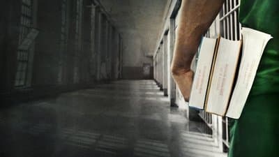 Banner of College Behind Bars