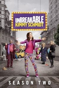 Cover of the Season 2 of Unbreakable Kimmy Schmidt
