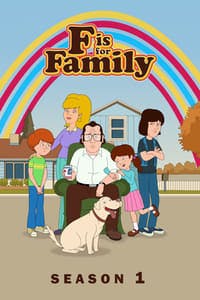 Cover of the Season 1 of F is for Family