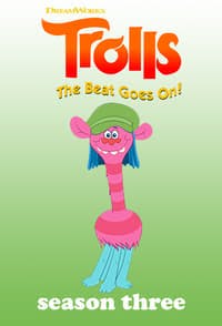 Cover of the Season 3 of Trolls: The Beat Goes On!