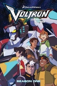 Cover of the Season 1 of Voltron: Legendary Defender