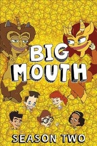 Cover of the Season 2 of Big Mouth