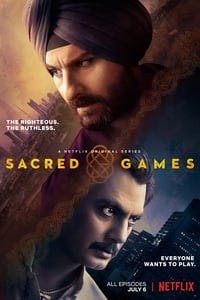 Cover of the Season 1 of Sacred Games