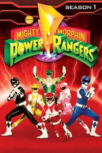 Cover of the Season 1 of Power Rangers