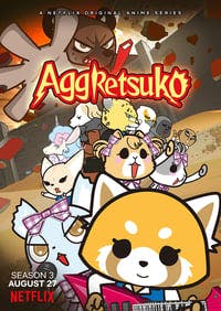 Cover of the Season 3 of Aggretsuko