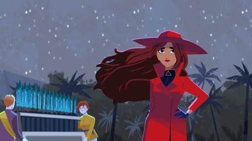 Promotional cover of Carmen Sandiego
