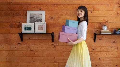 Promotional cover of Tidying Up with Marie Kondo